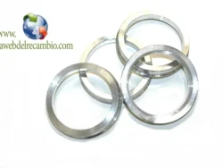 juego de 4 centradores de aluminio 72,6 x 60,1