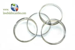 juego de 4 centradores de aluminio 73 x 70,1