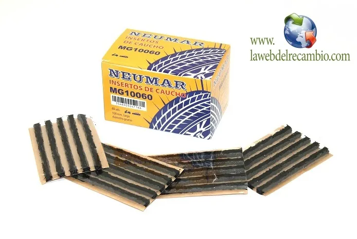 Mechas gruesas Ø 6mm. Tamaño 100 mm. Caja de 60 ud. Mechas gruesas Ø 6mm. Tamaño 100 mm. Caja de 60 ud.