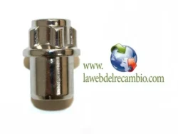 Tuerca antirrobo con cuello p/4x4 12x150 Largo 31 C17mmx 17mm