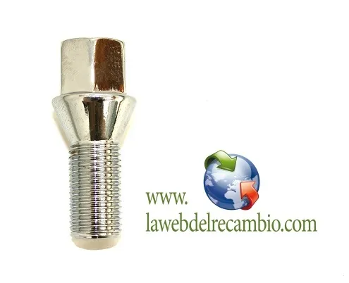 Tornillo individual cónico 14X150 Largo 33 hexágono 17 Tornillo individual cónico 14X150 Largo 33 hexágono 17
