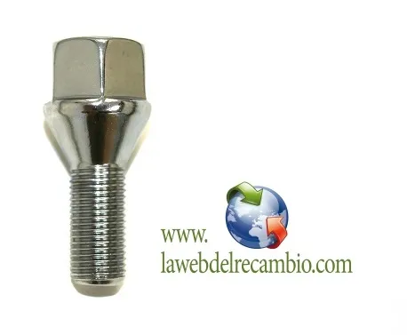 Tornillo individual cónico 12X125 Largo 24 hexágono 19 Tornillo individual cónico 12X125 Largo 24 hexágono 19