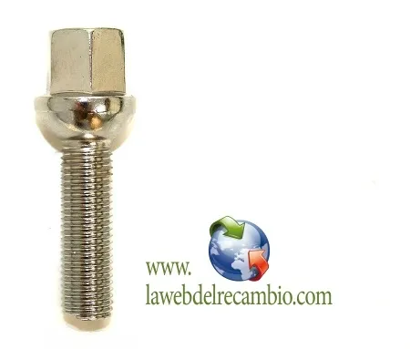 Tornillo individual esférico 12X150 Largo 40 hexágono 17 Tornillo individual esférico 12X150 Largo 40 hexágono 17