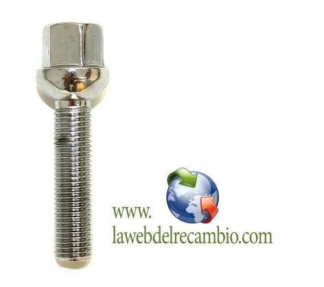 Tornillo individual esférico 12X150 Largo 48 hexágono 17 Tornillo individual esférico 12X150 Largo 48 hexágono 17