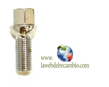 Tornillo individual esférico 14X150 Largo 28 hexágono 17 Tornillo individual esférico 14X150 Largo 28 hexágono 17