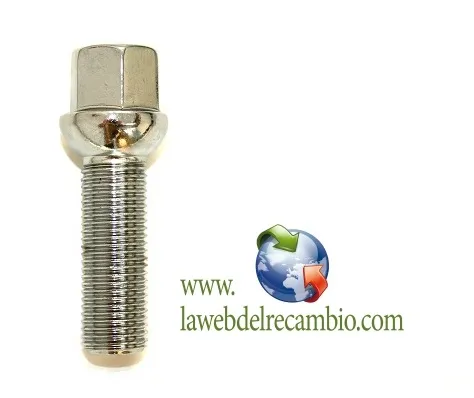 Tornillo individual esférico 14X150 Largo 40 hexágono 17 Tornillo individual esférico 14X150 Largo 40 hexágono 17