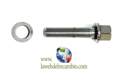 Tornillo individual PCD 12x125 Largo 45 hexágono 17 Tornillo individual PCD 12x125 Largo 45 hexágono 17