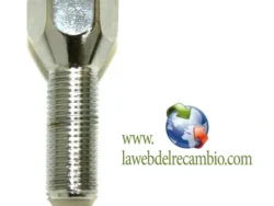 Tornillo individual Cónico hexágono 19 mm cromado