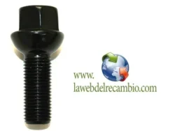 Tornillo individual esférico 19mm negro