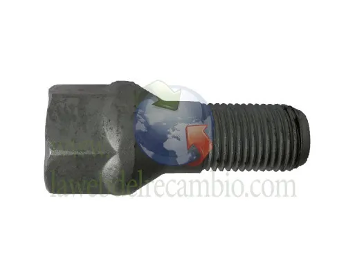 Tornillo individual cónico 12x125 hexágono 17 Largo 19. Geomet gris. Tornillo individual cónico 12x125 hexágono 17 Largo 19. Geomet gris.