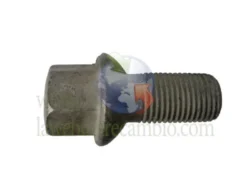 Tornillo individual esférico 14x150 hexágono 17 Largo 24. Geomet gris.